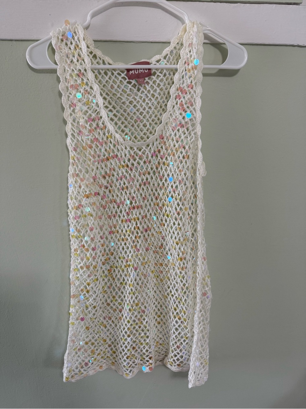 Sequin Cover Up - perfect for beach party/bachelorette/festival (Mimi)